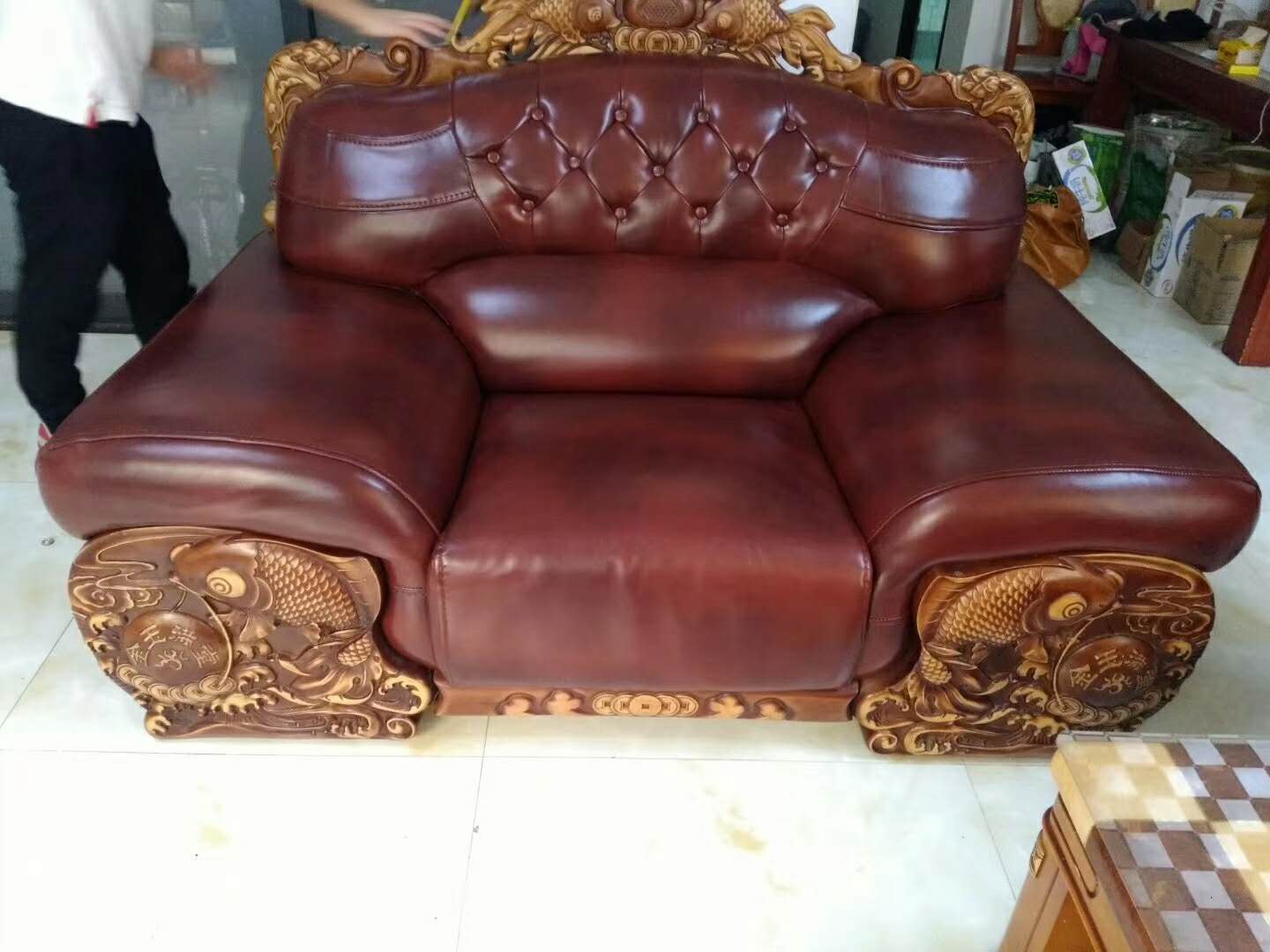美式沙发翻新